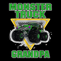 Monster Truck Grandpa Grandfather Truck Lovers Truck Fans Women's V-neck T-shirt | Artistshot