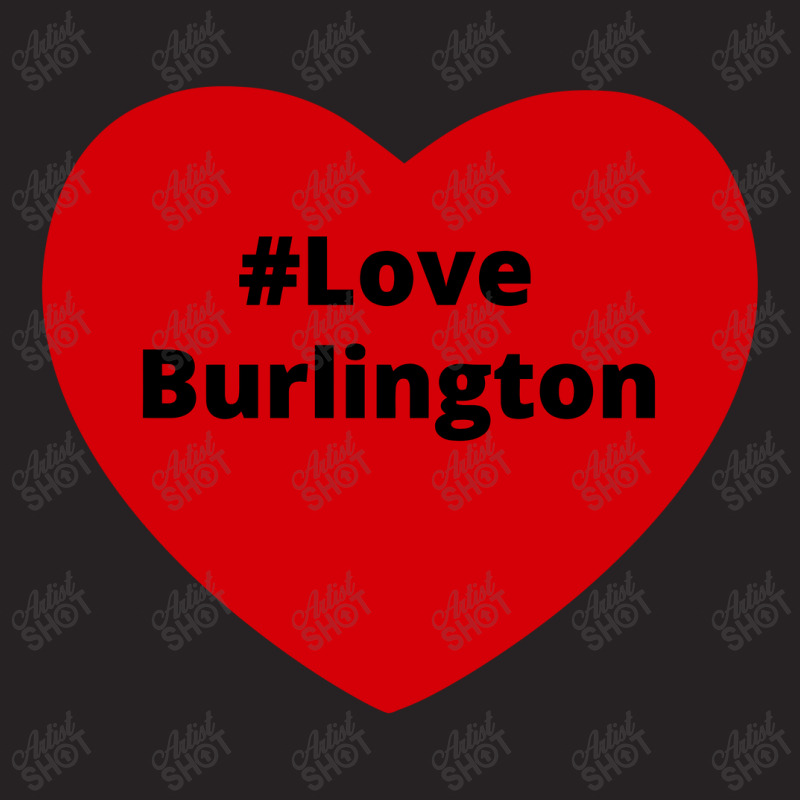 Love Burlington, Hashtag Heart, Love Burlington 2 Vintage Cap | Artistshot