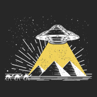 Ufo Alien Abduction Pyramids Ancient Egypt Camels Science Men's T-shirt Pajama Set | Artistshot