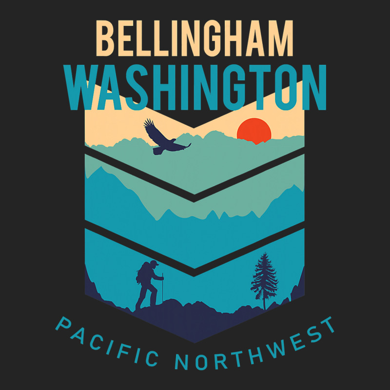 Bellingham Washington Native Hometown Pacific Northwest 3/4 Sleeve Shirt | Artistshot