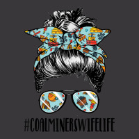 Coal Miners Wife Life Messy Bun Hair T Shirt Ladies Curvy T-shirt | Artistshot