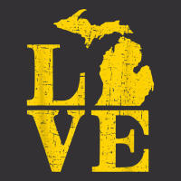 Love Michigan Vintage Mi Wolverine State Pride T Shirt Vintage Hoodie And Short Set | Artistshot