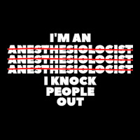 I'm An I Knock People Out For An Anesthesiologist Premium Women's V-neck T-shirt | Artistshot