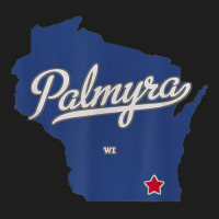 Palmyra Wisconsin Wi Map T Shirt Classic T-shirt | Artistshot