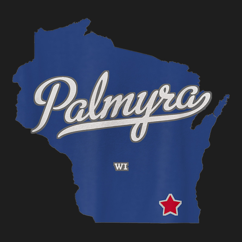 Palmyra Wisconsin Wi Map T Shirt Classic T-shirt by dubrayhecallezhd | Artistshot