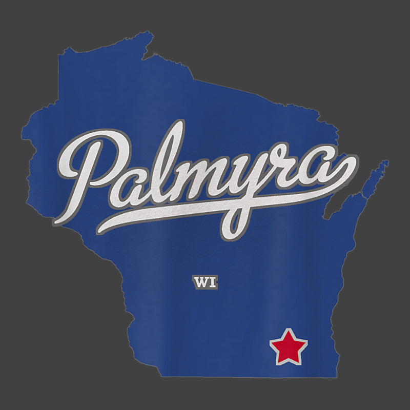 Palmyra Wisconsin Wi Map T Shirt Vintage T-Shirt by dubrayhecallezhd | Artistshot