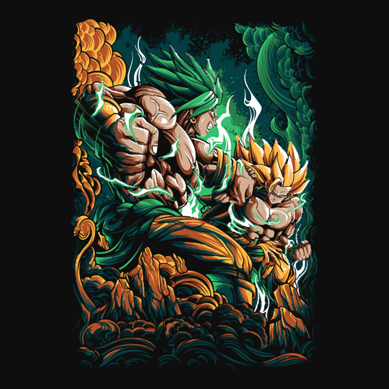 Broly Vs Goku Crop Top by greggjvandervor | Artistshot