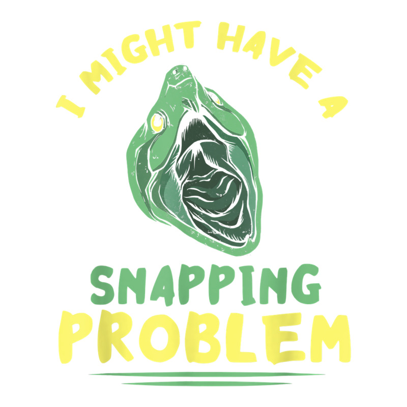 Snapping Problem Snapping Turtle Reptile Lover Sea Animal T Shirt Sticker | Artistshot