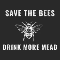 Save The Bees Drink More Mead Viking Renaissance Fair Huzzah T Shirt Printed Hat | Artistshot