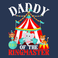 Mens Daddy Of The Ringmaster Kids Carnival Party Bday Matching Ladies Denim Jacket | Artistshot