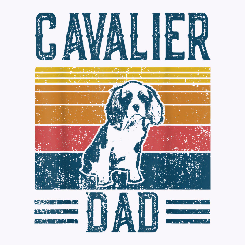 Dog  Cavalier King Charles Spaniel   Vintage Cavalier Dad T Shirt Tank Top | Artistshot