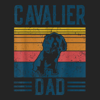 Dog  Cavalier King Charles Spaniel   Vintage Cavalier Dad T Shirt 3/4 Sleeve Shirt | Artistshot