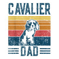 Dog  Cavalier King Charles Spaniel   Vintage Cavalier Dad T Shirt Men's T-shirt Pajama Set | Artistshot