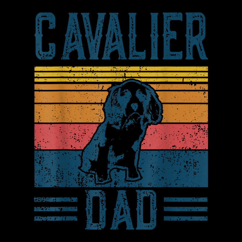 Dog  Cavalier King Charles Spaniel   Vintage Cavalier Dad T Shirt Fleece Short | Artistshot