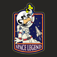 Astronaut Goofy Space Legend Ladies Fitted T-shirt | Artistshot