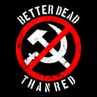 Better Dead Than Red  Cool Philistine Gift Tank Top Youth Jogger | Artistshot