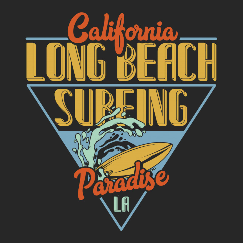 California Long Beach Surfing Paradise Men's T-shirt Pajama Set by EmarDesign | Artistshot