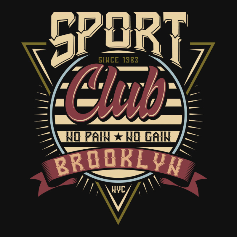 Sport Club No Pain No Gain License Plate | Artistshot