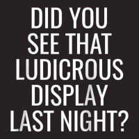 Did You See That Ludicrous Display Last Night Soccer Funny Raglan Base Vintage Cap | Artistshot