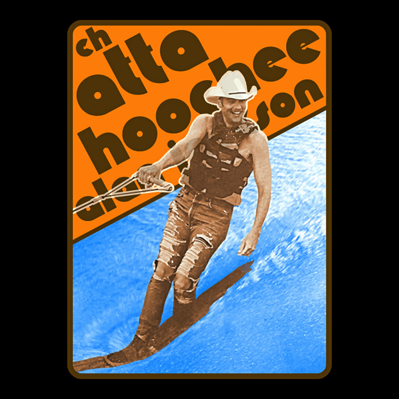 Alan Jackson Chattahoochee Waterskiing Retro Country Fan Art Adjustable Cap by poppyallen | Artistshot