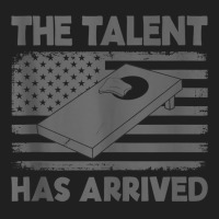 The Talent Has Arrived Cornhole Team Bean Bag Funny Cornhole Tank Top Ladies Polo Shirt | Artistshot