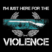 I'm Just Here For The Violence T Shirt Fleece Short | Artistshot