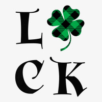 Luck Tartan Shamrock Four Leaf Clover St. Patrick's Day Tee Ladies Fitted T-shirt | Artistshot