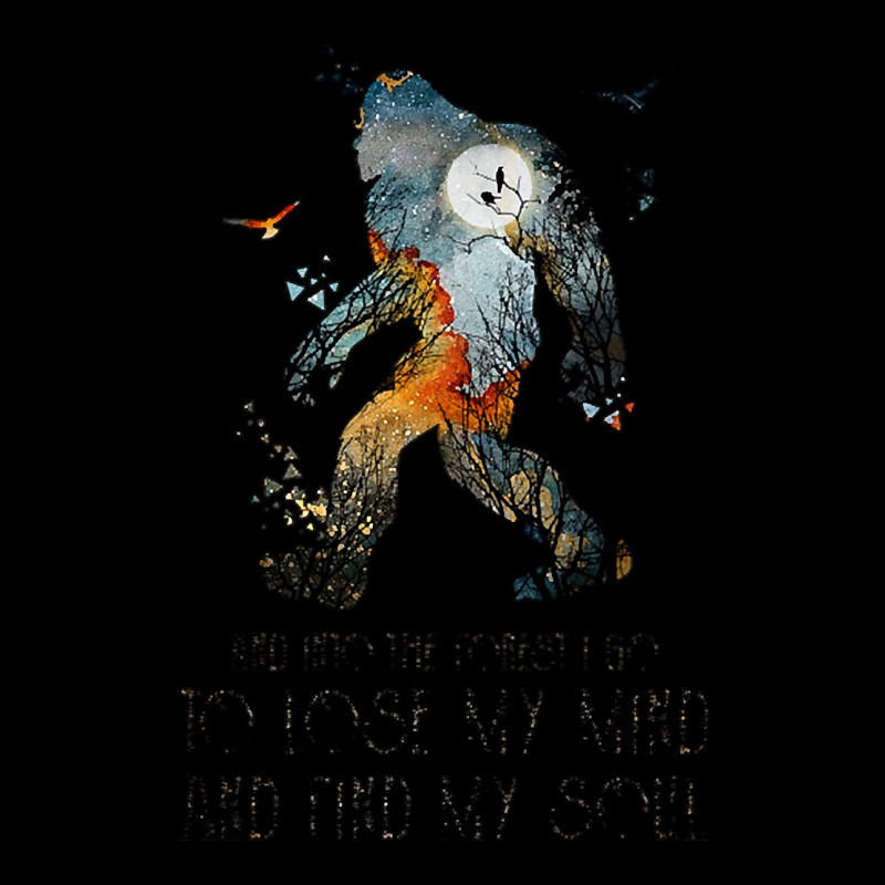 And Into The Forest I Go To Lose My Mind And Find My Soul Bigfoot Camp Pocket T-shirt | Artistshot