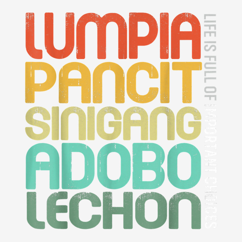 Filipino Philippine Food Lumpia Pancit Sinigang Adobo Lechon T Shirt Adjustable Cap by cm-arts | Artistshot