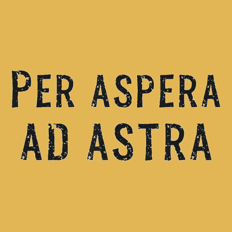 Per Aspera Ad Astra Inspirational Latin Quotes Motivational   Copy Vintage Hoodie And Short Set | Artistshot