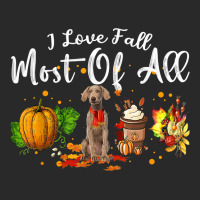 I Love Fall Most Of All Pumpkin Weimaraner Autumn Season T Shirt Toddler T-shirt | Artistshot