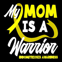 My Mom Is A Warrior Yellow Ribbon Endometriosis Awareness Premium Adjustable Cap | Artistshot