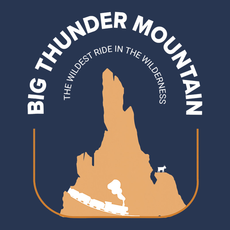 Big Mountain Thunder Theme Park Men Denim Jacket | Artistshot