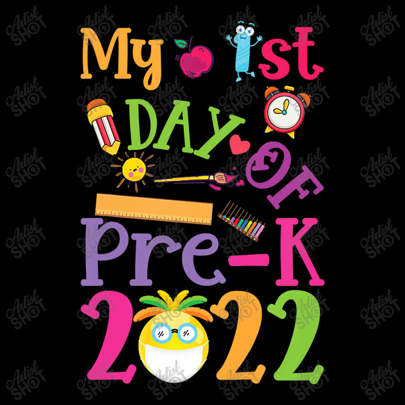 Kids My 1st Day Of Prek 2022 First Day Of School Preschool Prek Pocket T-shirt | Artistshot