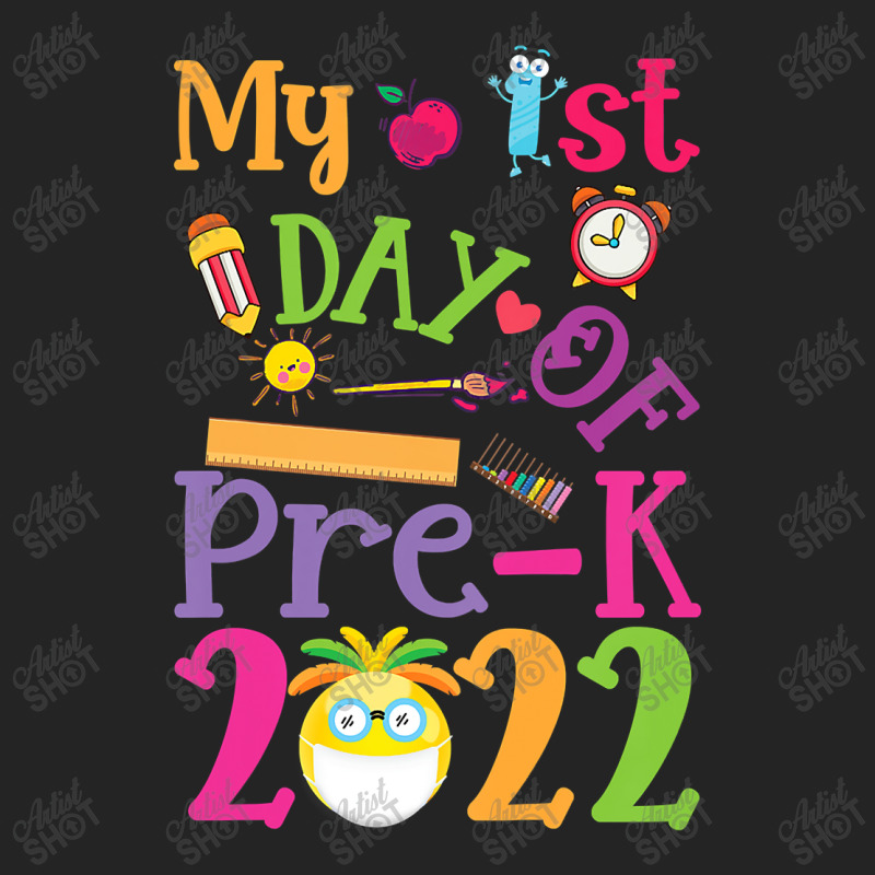 Kids My 1st Day Of Prek 2022 First Day Of School Preschool Prek 3/4 Sleeve Shirt | Artistshot