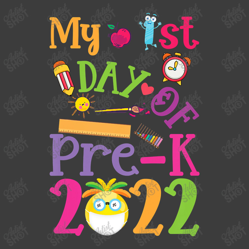 Kids My 1st Day Of Prek 2022 First Day Of School Preschool Prek Men's Polo Shirt | Artistshot