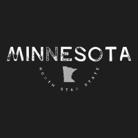 Minnesota North Star State Graphic Vintage Retro T Shirt Classic T-shirt | Artistshot