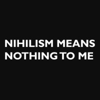 Philosophy, Nihilism, Funny, Philosopher T Shirt Crop Top | Artistshot