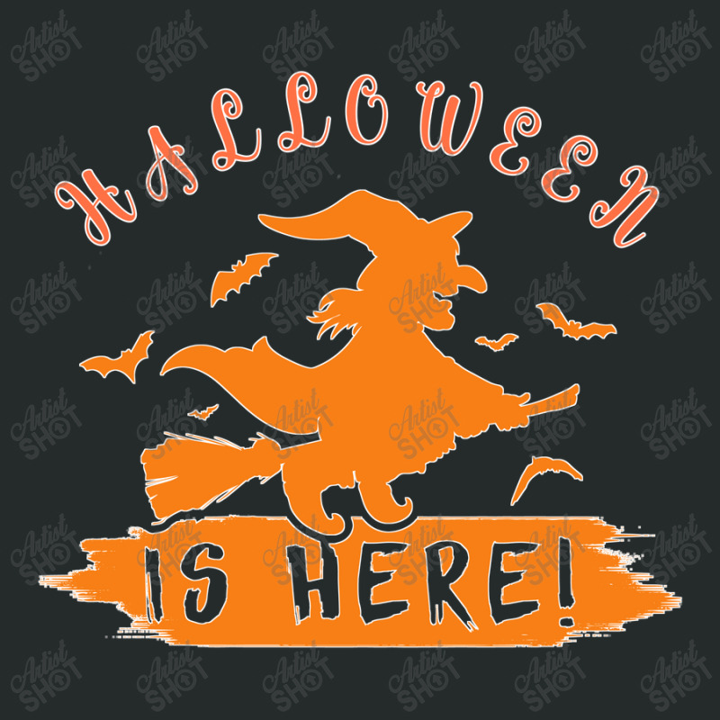 Halloween Is Here! Women's Triblend Scoop T-shirt | Artistshot