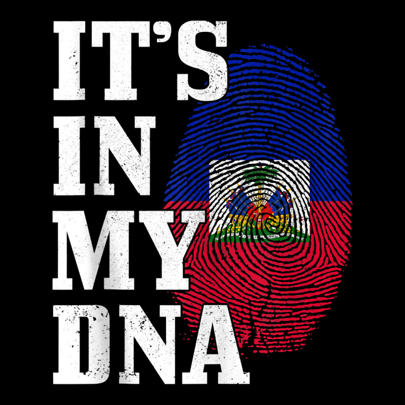 Haiti It's In My Dna Fingerprint Haitian Flag Pride Tank Top Throw Pillow by cm-arts | Artistshot