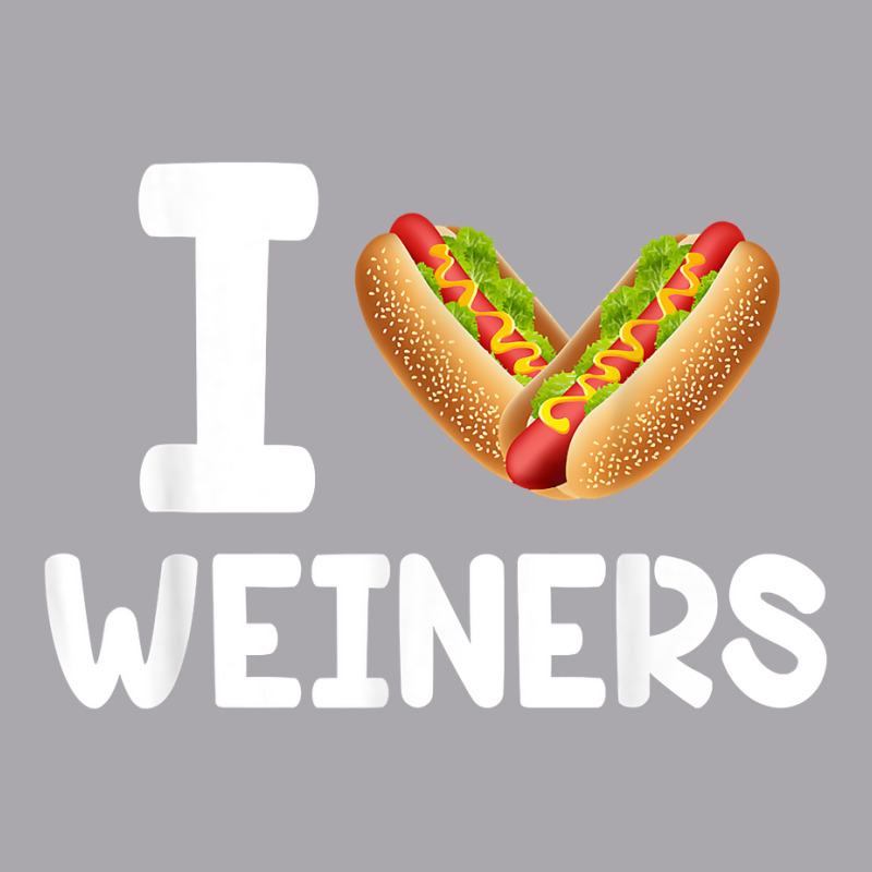 Frankfurter Wiener Frank Sausage Bun I Love Weiners Hotdogs T Shirt Youth 3/4 Sleeve by pilusoekyokeln | Artistshot