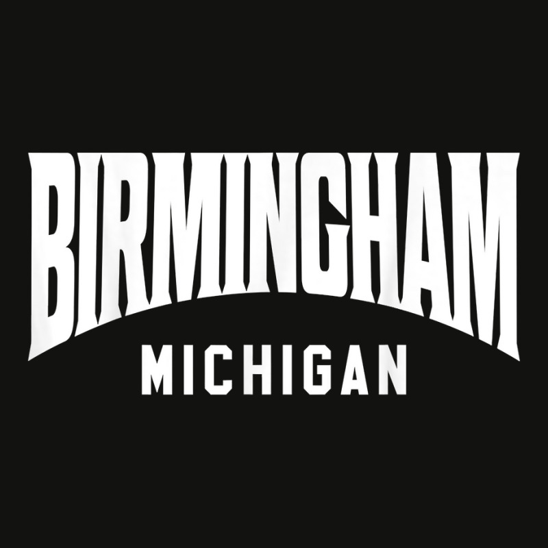 Birmingham Michigan T Shirt Scorecard Crop Tee by cm-arts | Artistshot