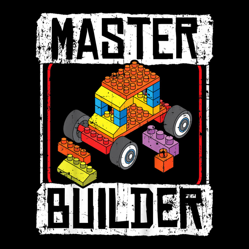 Kids Master Builder For A Builder Block Building Blocks Bricks T Shirt Youth Jogger | Artistshot