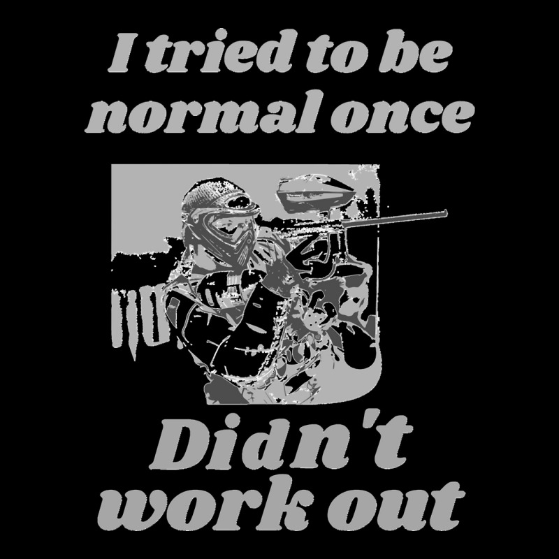 I Tried To Be Normal Once Did Not Work Out Grey Text Classic Men's 3/4 Sleeve Pajama Set by cm-arts | Artistshot