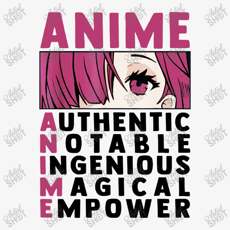 Anime Authenthic Notable Ingenious Magical Empower Ladies Fitted T-Shirt by Zenith | Artistshot