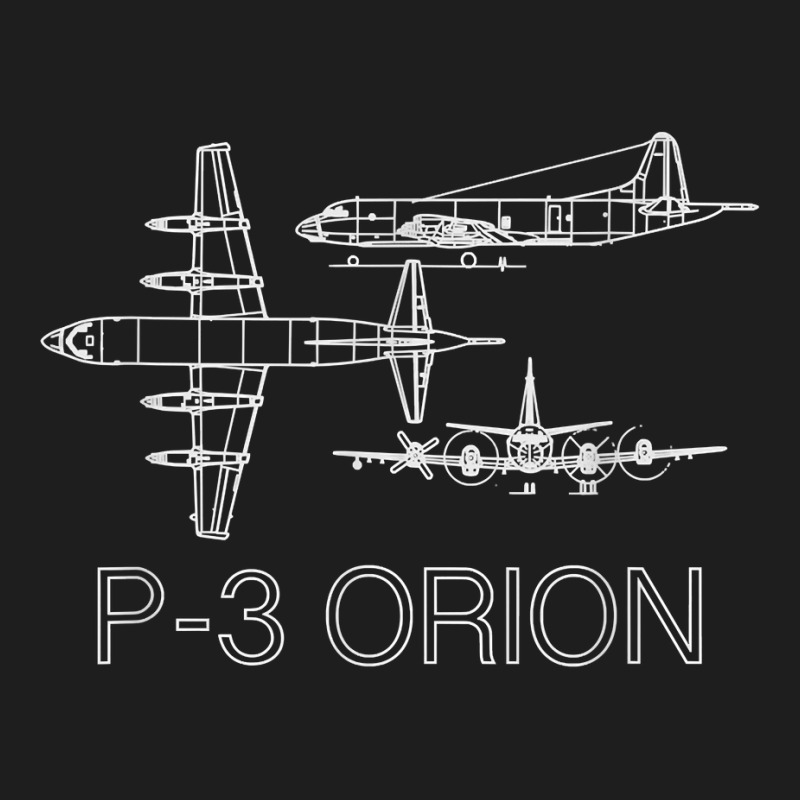 P3 Orion Navy Aircraft Crew Veteran Naval Aviation Birthday Gift Classic T-shirt by MinnieMassella | Artistshot