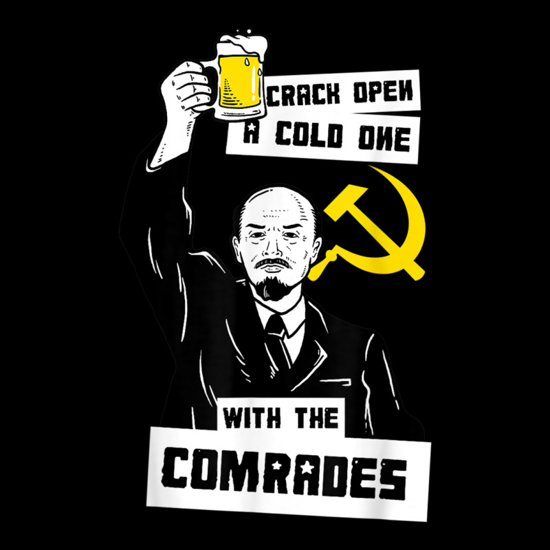 Crack Open A Cold One With The Comrades T Shirt   Lenin Meme Women's V-Neck T-Shirt by cm-arts | Artistshot