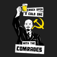 Crack Open A Cold One With The Comrades T Shirt   Lenin Meme Ladies Polo Shirt | Artistshot