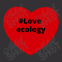 Love Ecology, Hashtag Heart, Ecology 2 Vintage Hoodie And Short Set | Artistshot