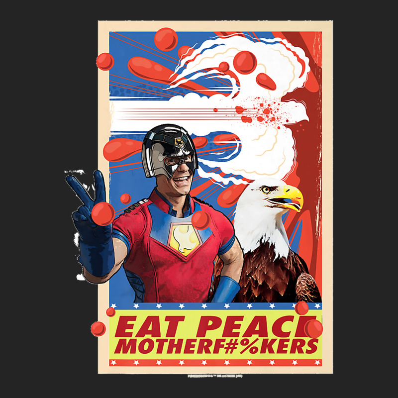 Peacemaker Eat Peace With Eagle Premium 3/4 Sleeve Shirt | Artistshot